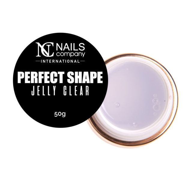 NC NAILS COMPANY PERFECT SHAPE ŻEL DO PAZNOKCI - JELLY CLEAR 15G