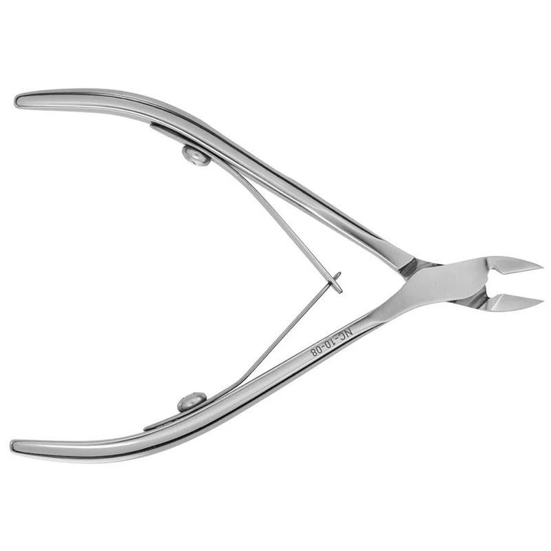 STALEKS CLASSIC 10 CUTICLE NIPPERS FULL JAW 0.31 INCH 8MM CĄŻKI DO SKÓREK 8 MM