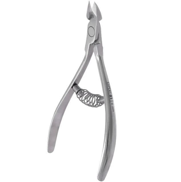 STALEKS PRO EXPERT 81 NE-81-6 PROFESSIONAL CUTICLE NIPPERS 6 MM PROFESJONALNE CĄŻKI DO SKÓREK 6 MM