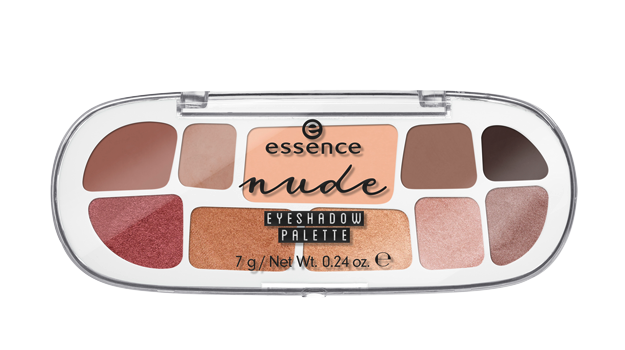 ESSENCE NUDE EYESHADOW PALETTE PALETA CIENI DO POWIEK