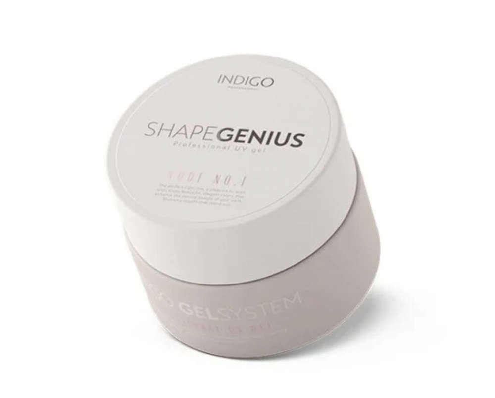 BUILDER GEL UV LED EASY SHAPE GENIUS NUDE No. 1 (15g)