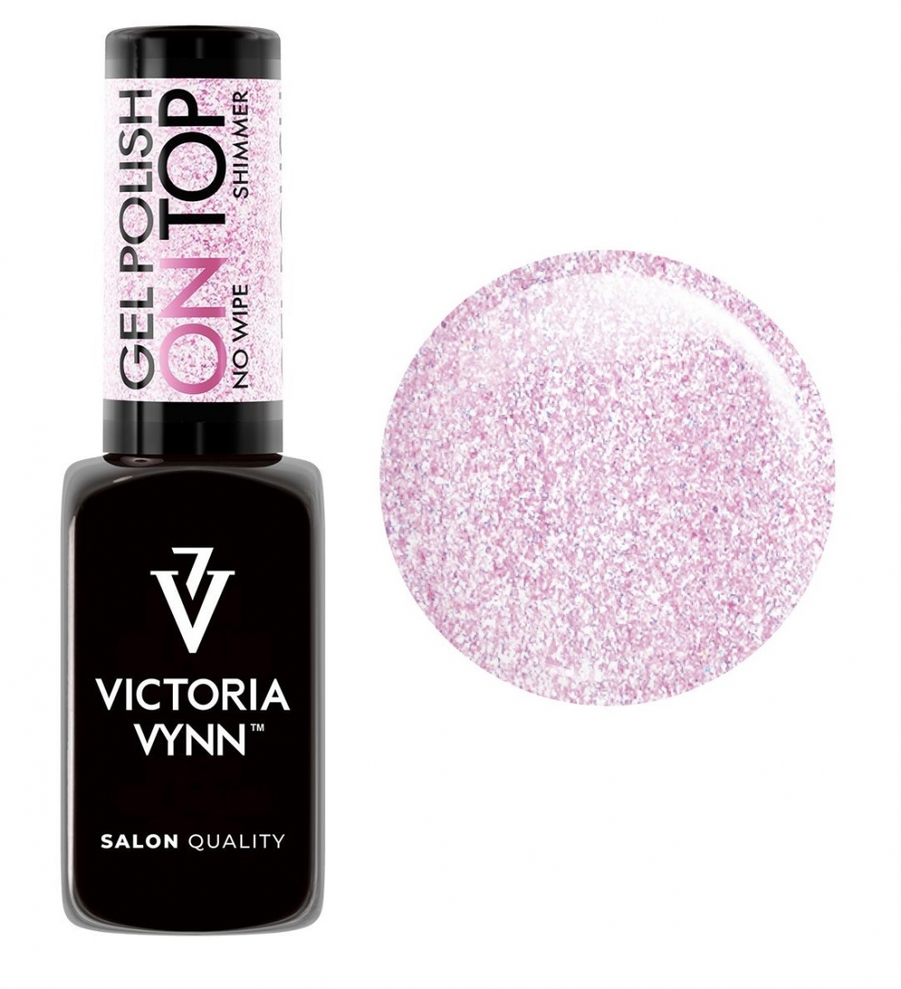 VICTORIA VYNN ON TOP NO WIPE SHIMMER (PINK SHIMMER) 8ml