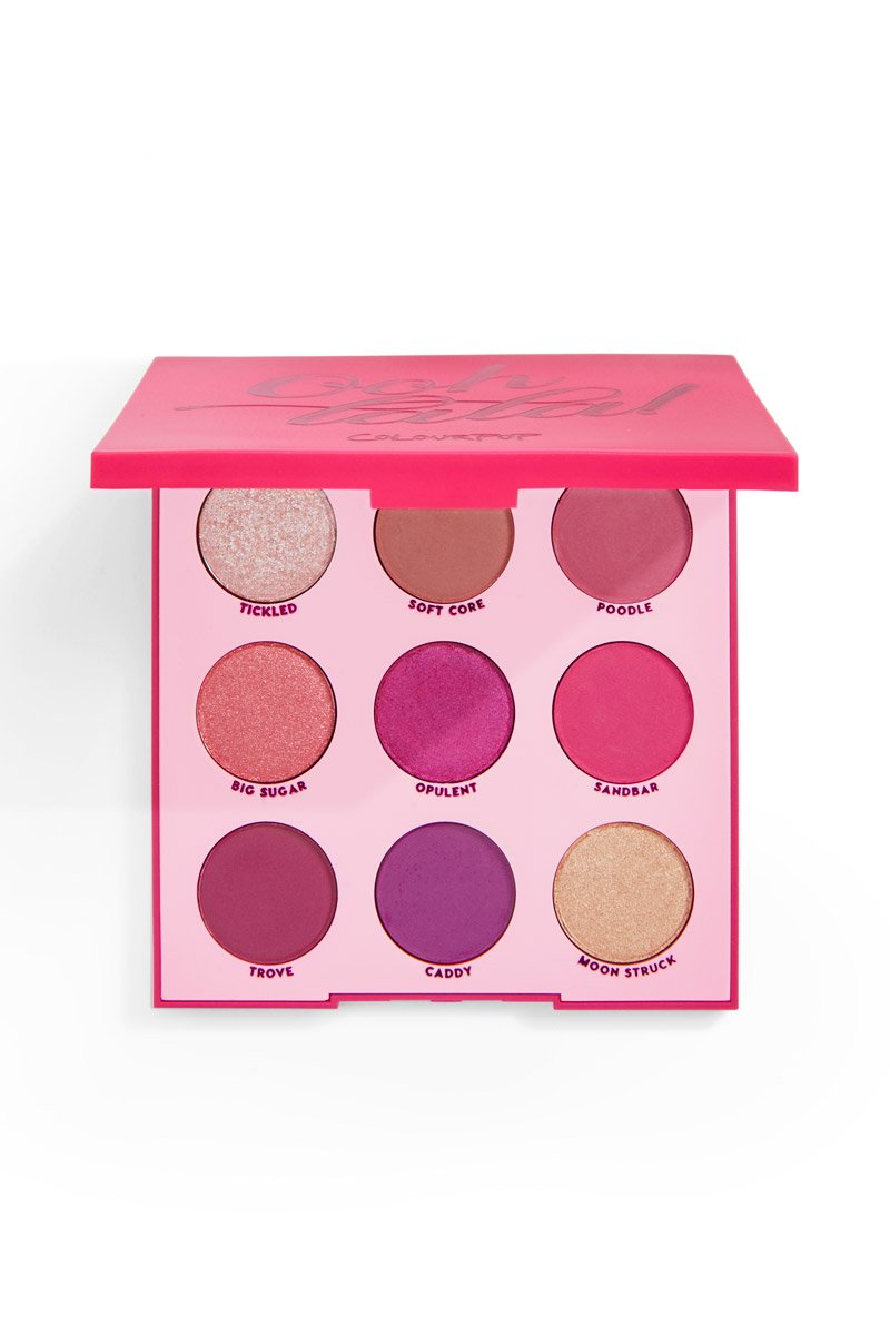 COLOURPOP PRESSED POWDER SHADOW PALETTE OH LALA PALETA 9 CIENI