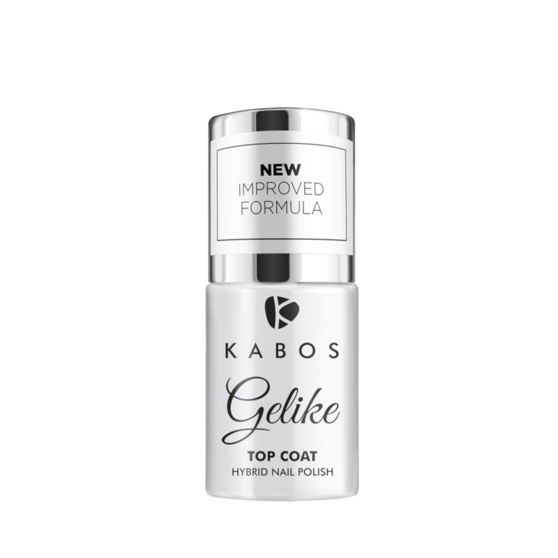 KABOS GELIKE LAKIER HYBRYDOWY TOP COAT 5ML (NEW FORMULA)