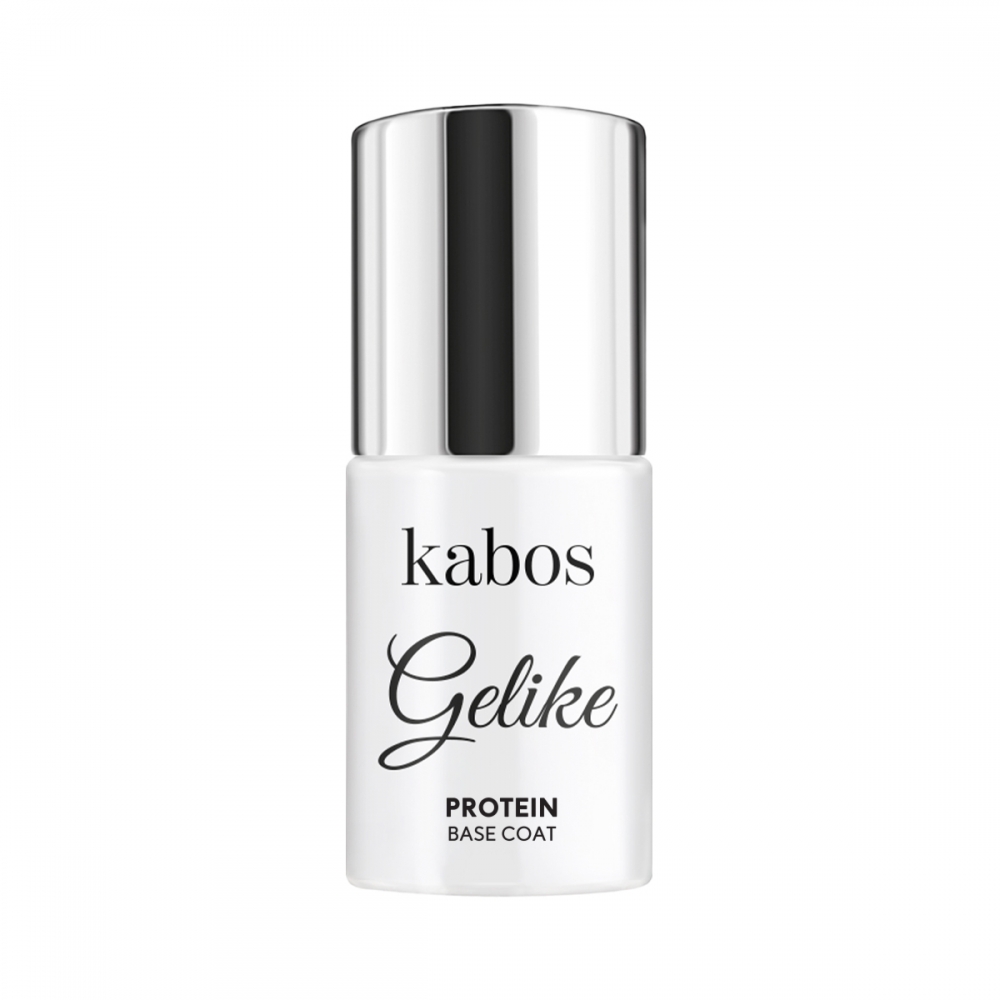 KABOS GEL POLISH UV LED  GELIKE PROTEIN BASE COAT - PROTEINOWA BAZA HYBRYDOWA 8ML