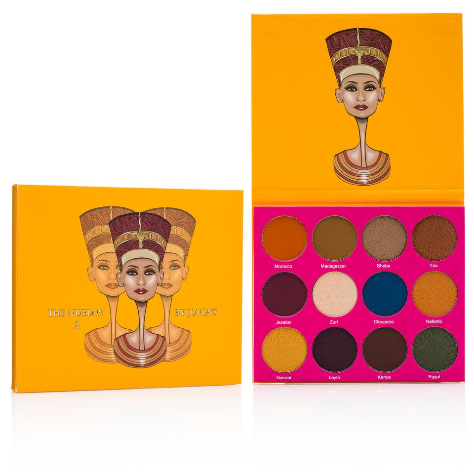 JUVIA'S PLACE NUBIAN 2 PALETTE PALETKA CIENI DO POWIEK