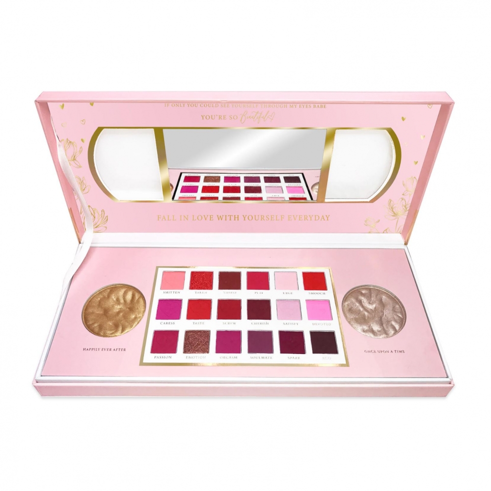 P.LOUISE LOVE TAPES PALETTE EYESHADOW PALETA CIENI DO POWIEK