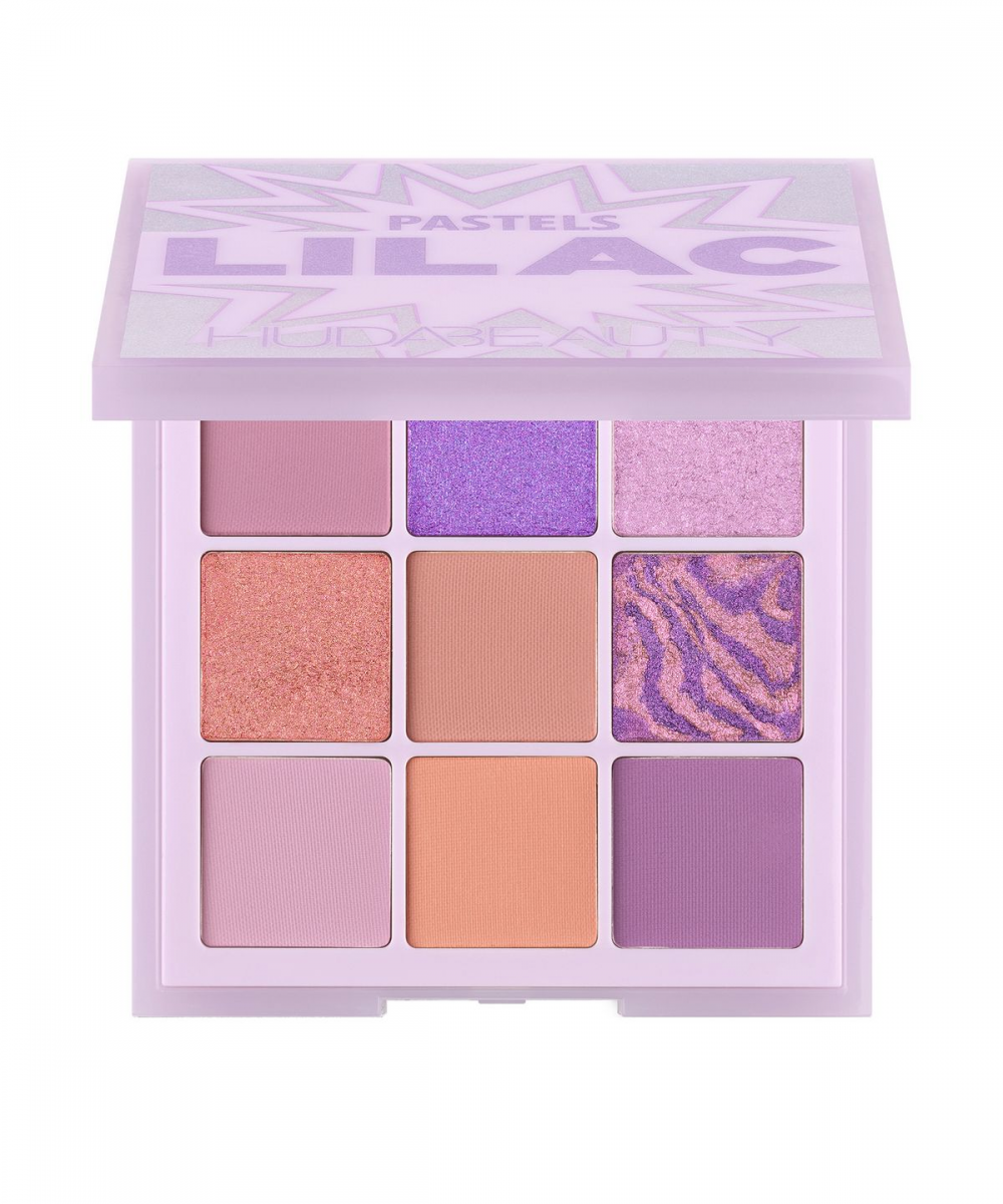 HUDA BEAUTY LILAC OBSESSIONS PALETTE PALETA CIENI 