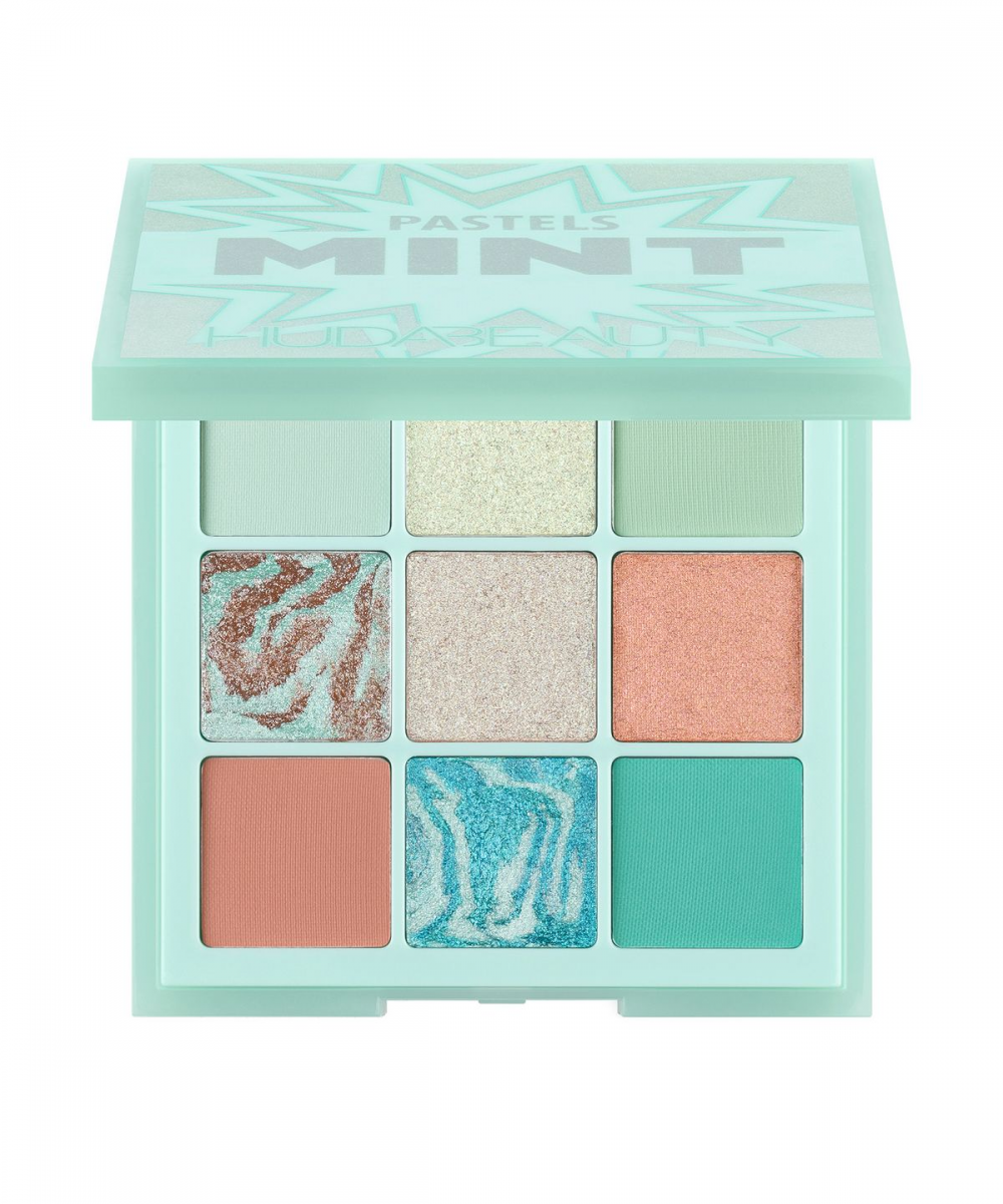 HUDA BEAUTY MINT OBSESSIONS PALETTE PALETA CIENI