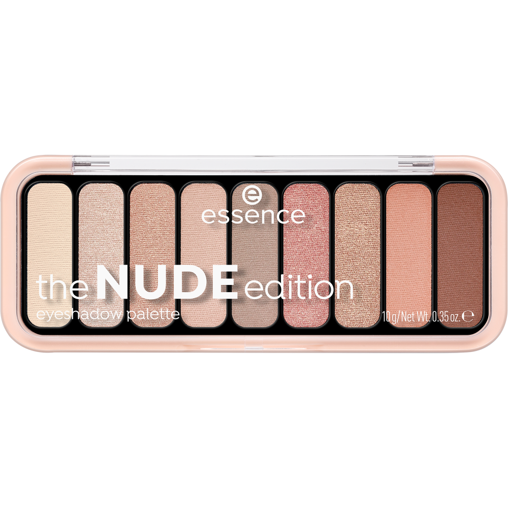 ESSENCE THE NUDE EDITION EYESHADOW PALETTE PALETA CIENI