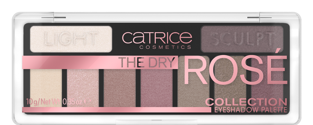 CATRICE THE DRY ROSE COLLECTION  PALETA CIENI DO POWIEK