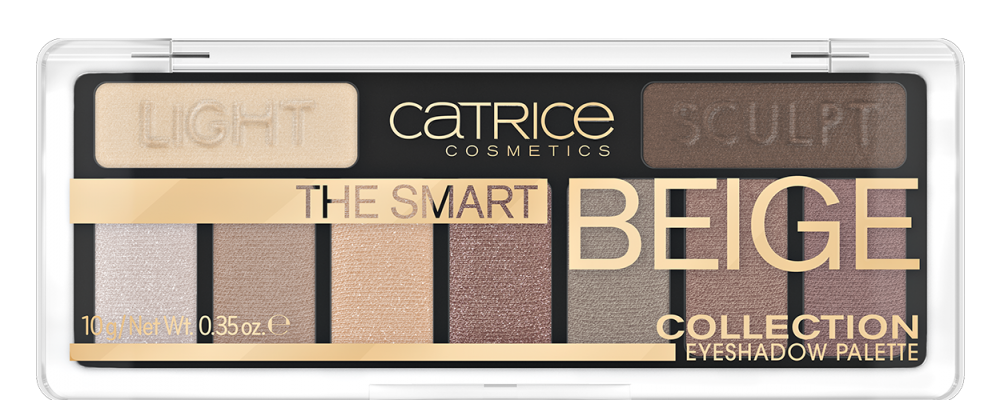 CATRICE THE SMART BEIGE COLLECTION PALETA CIENI DO POWIEK