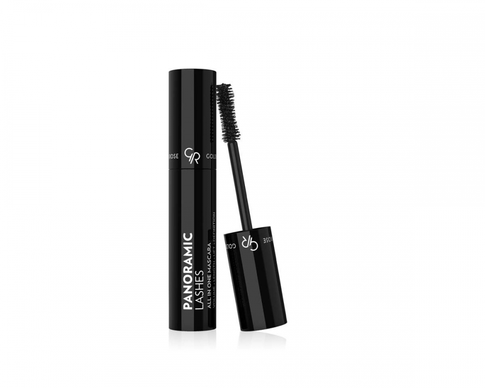 GOLDEN ROSE PANORAMIC LASHES ALL IN ONE MASCARA TUSZ DO RZĘS ZWIĘKSZAJĄCY OBJĘTOŚĆ