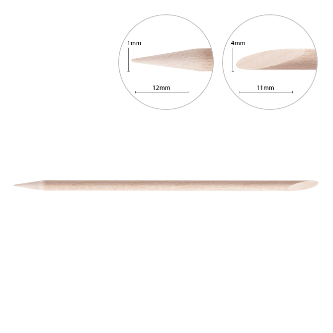 NEONAIL PATYCZKI DREWNIANE KOMPLET 10SZT