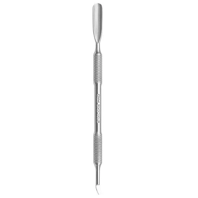 STALEKS PRO EXPERT 10/6 CUTICLE PUSHER (ROUNDED PUSHER AND BENT BLADE) - KOPYTKO DO SKÓREK