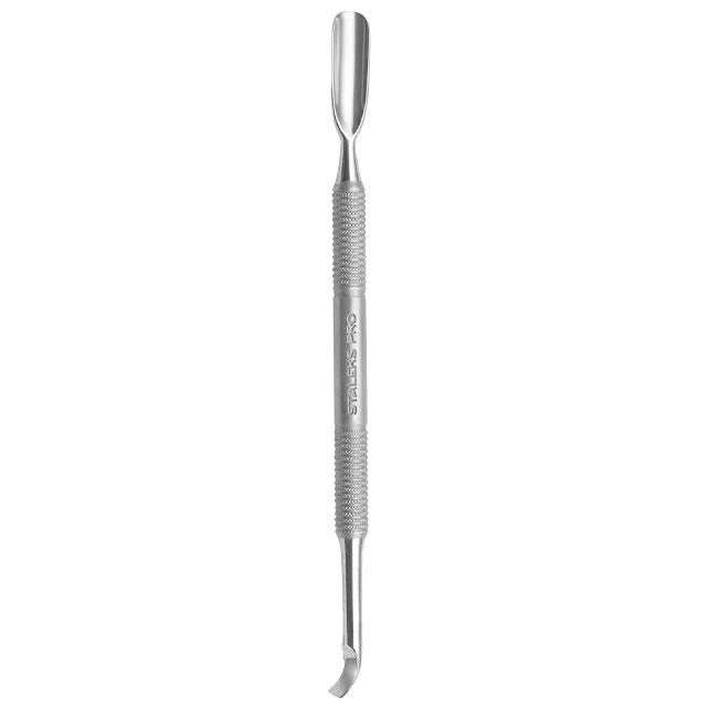 STALEKS PRO EXPERT 30/4.3 CUTICLE PUSHER (ROUNDED PUSHER AND BENT BLADE, LEFT SIDE) - KOPTKO DO SKÓREK DLA LEWORĘCZNYCH PE-30/4.3