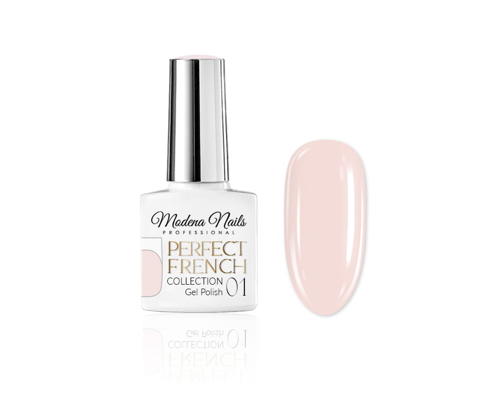 MODENA NAILS LAKIER HYBRYDOWY PERFECT FRENCH 7,3 ml