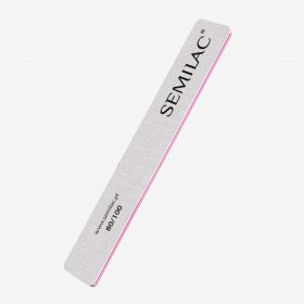 SEMILAC QUALITY WIDE NAIL FILE PILNIK DO PAZNOKCI SZEROKI 80/100