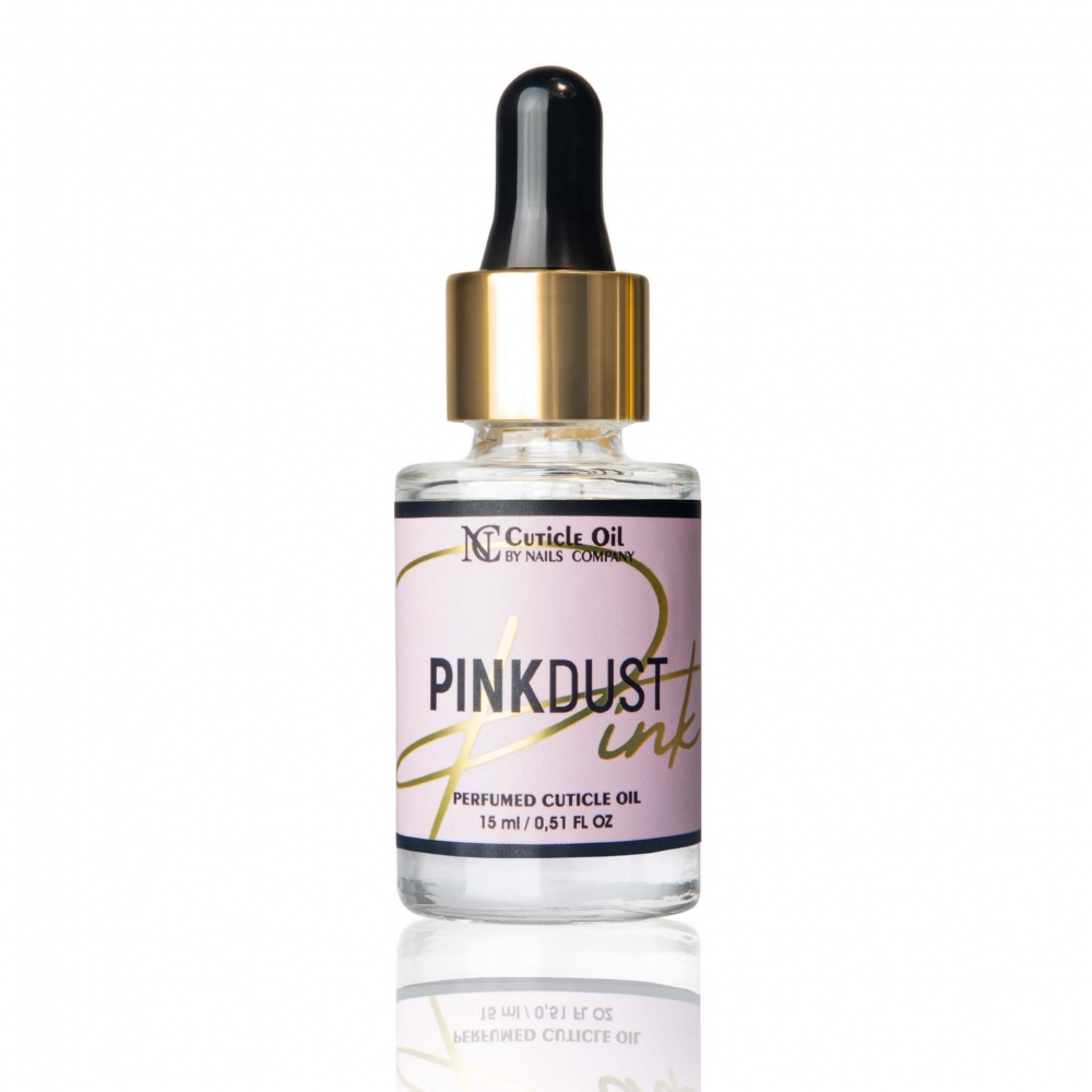 NC NAILS COMPANY CUTICLE OIL OLIWKA DO SKÓREK PINK DUST 15ml