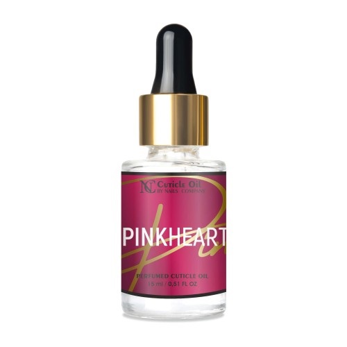 NC NAILS COMPANY CUTICLE OIL OLIWKA DO SKÓREK PINK HEART 15ml