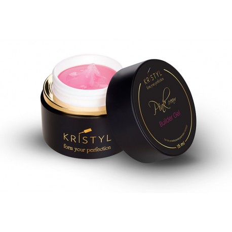 KRISTYL PINK CREAM GEL ŻEL BUDUJĄCY SAMOPOZIOMUJĄCY