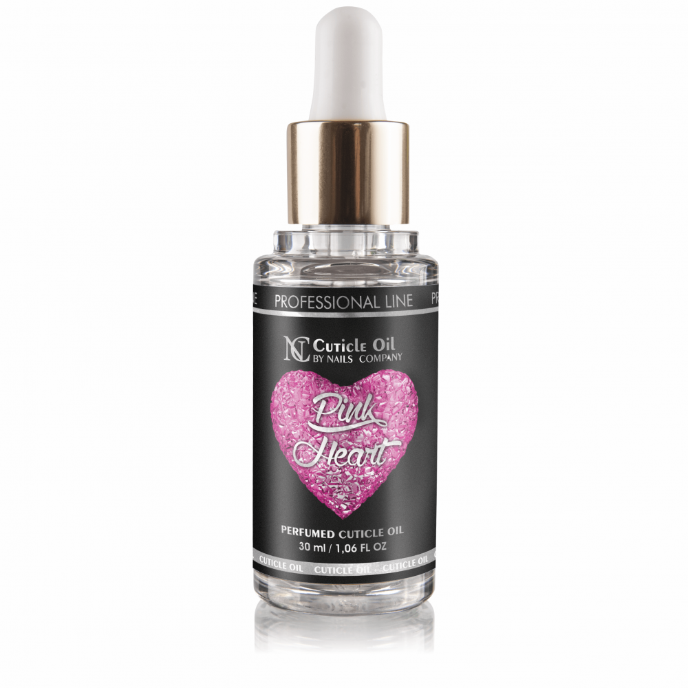 NC NAILS COMPANY CUTICLE OIL OLIWKA DO SKÓREK PINK HEART 15ml