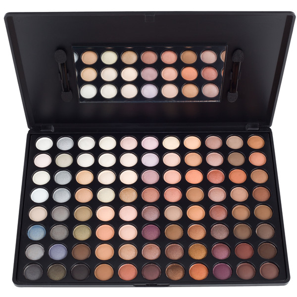 COASTAL SCENTS WARM 88 EYESHADOWS PALETTE PALETA CIENI DO POWIEK