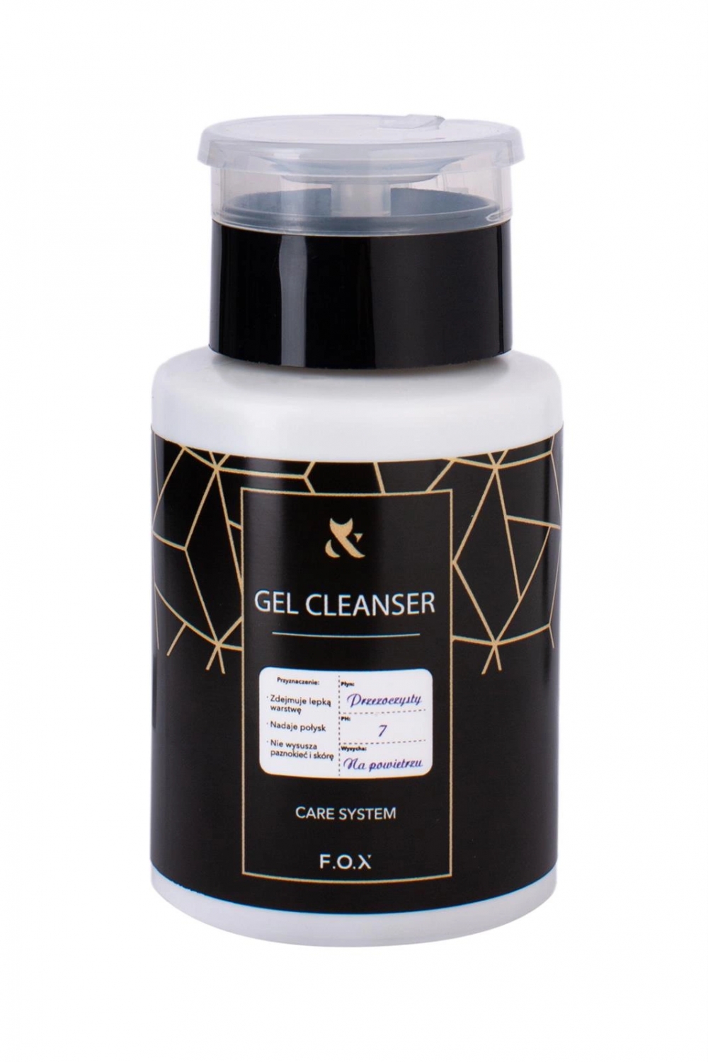 F.O.X CARE SYSTEM GEL CLEANSER 160 ML (DOZOWNIK Z POMPKĄ)