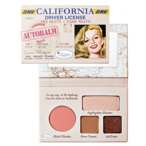 theBALM AUTOBALM CALIFORNIA EYESHADOW PALETTE PALETKA CIENI DO POWIEK