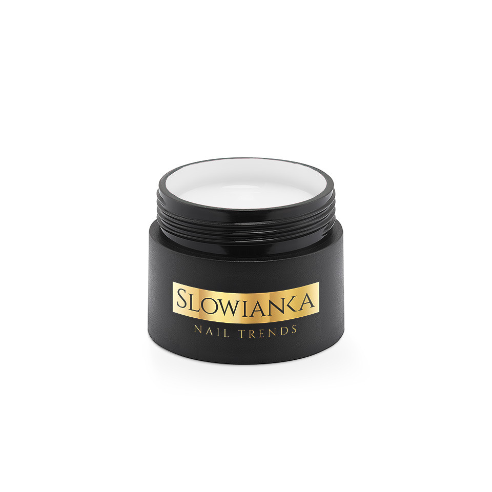 SŁOWIANKA EASY LEVELING BUILDER GEL UV/LED ŻEL BUDUJĄCY PORCELAIN SWAN 