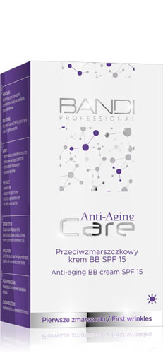 BANDI ANTI-AGING CARE PRZECIWZMARSZCZOWY KREM BB SPF15