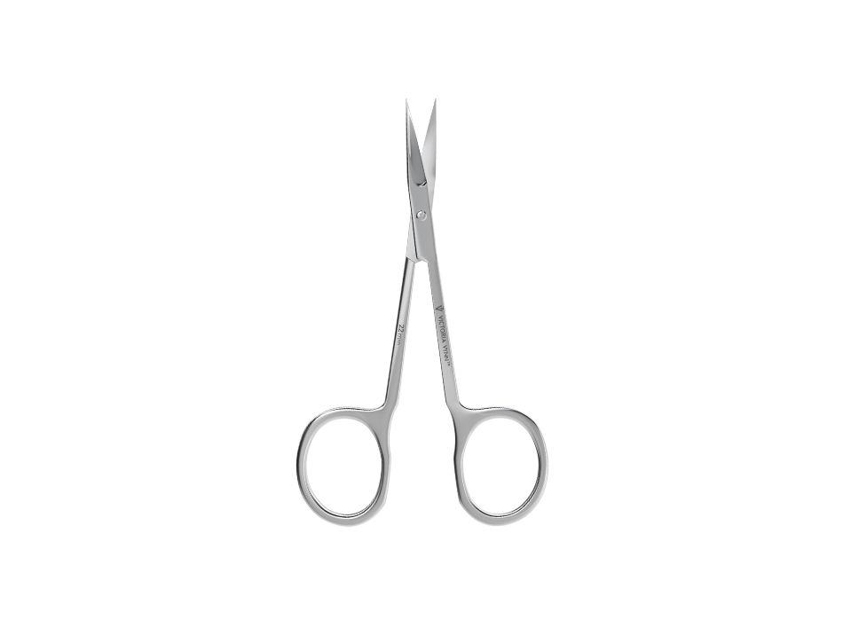 VICTORIA VYNN CUTICLE SCISSORS NOŻYCZKI DO SKÓREK 22mm 