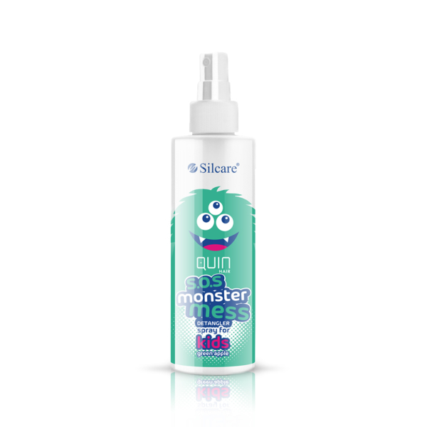 SILCARE QUIN HAIR S.O.S. MONSTER MESS KIDS SPRAY SPRAY QUIN UŁATWIAJĄCY ROZCZESYWANIE WŁOSÓW DLA DZIECI