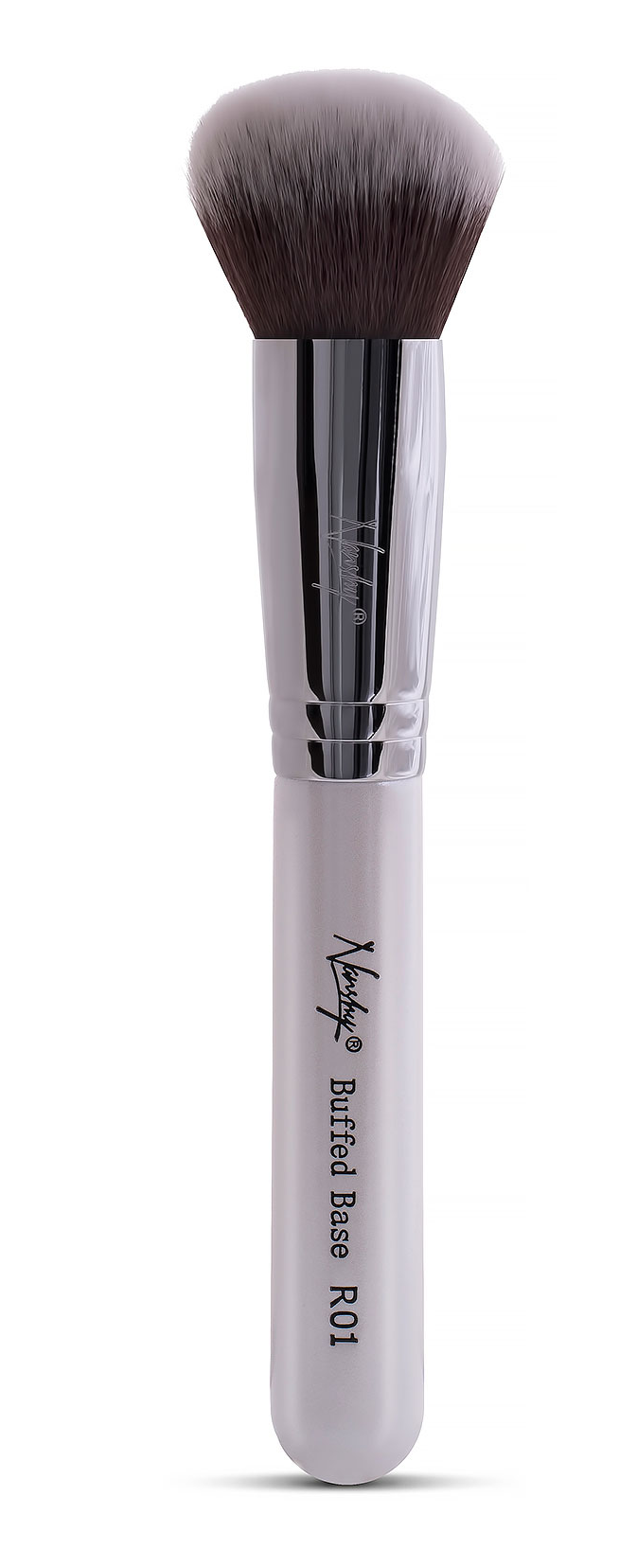 NANSHY FACE MAKEUP BRUSH BUFFED BASE PĘDZEL DO PUDRU, RÓŻU, BRONZERA R01