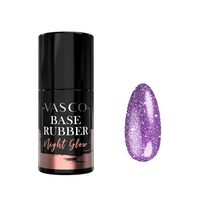 VASCO BAZA HYBRYDOWA BASE RUBBER NIGHT GLOW 7ML