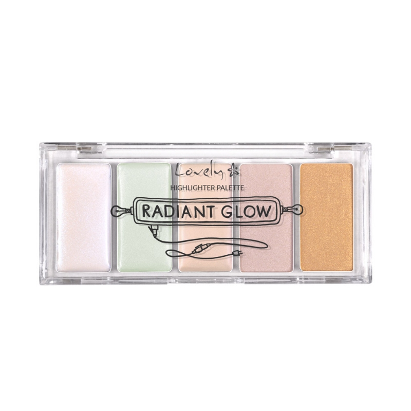 LOVELY PALETA ROZŚWIETLACZY RADIANT GLOW