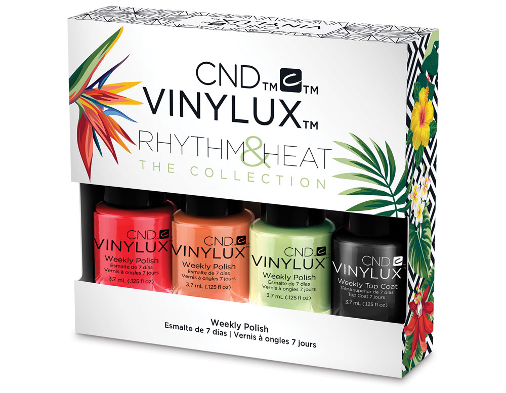 CND VINYLUX RHYTHM & HEAT THE COLLECTION ZESTAW LAKIERÓW DO PAZNOKCI