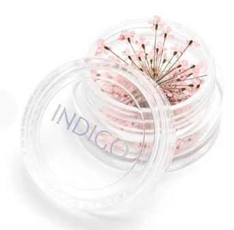 NAILS SUSZONE KWIATY RÓŻOWE