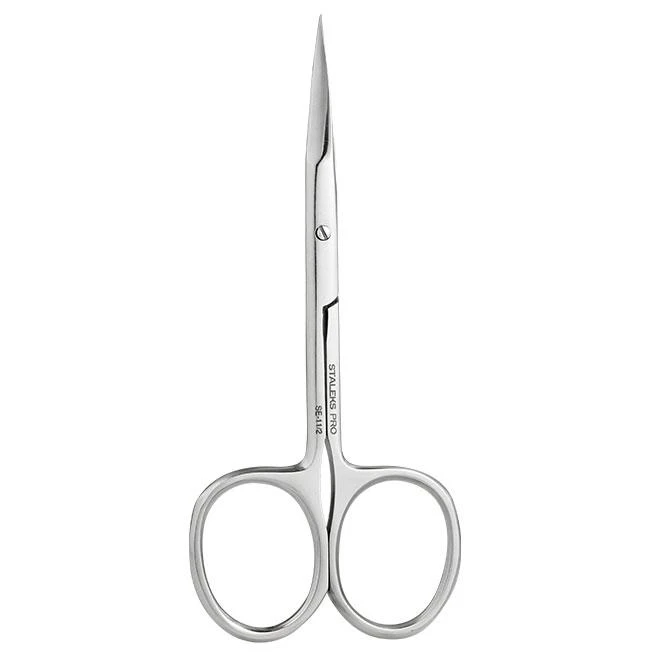 STALEKS PRO EXPERT SE-11/2 PROFESSIONAL CUTICLE SCISSORS FOR LEFT-HANDED USERS (BLADE WIDTH 21 MM) PROFESJONALNE NOŻYCZKI DO SKÓREK DLA LEWORĘCZNYCH 21 MM