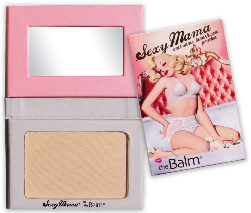 theBALM SEXY MAMA POWDER MATTE FINISH PUDER WYKAŃCZAJĄCY MATUJĄCY TRANSPARENTNY