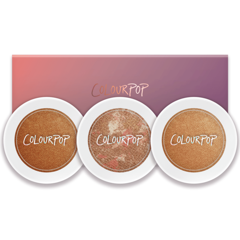 COLOURPOP SHORTCAKE HIGHLIGHTER TRIO DEEP ZESTAW ROZSWIETLACZY