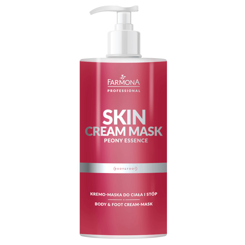 FARMONA SKIN CREAM MASK PEONY ESSENCE KREMO-MASKA DO CIAŁA I STÓP 500ML