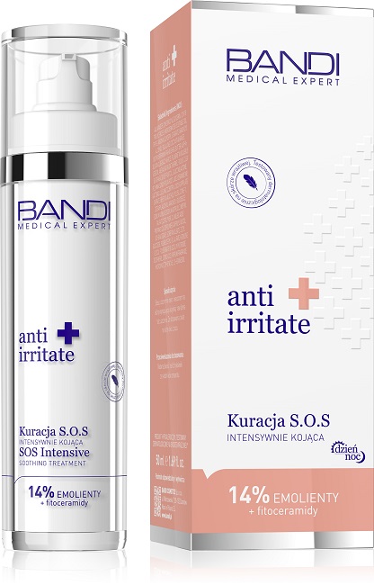 BANDI ANTI IRRITATE SOS INTENSIVE INTENSYWNA KURACJA KOJĄCA 