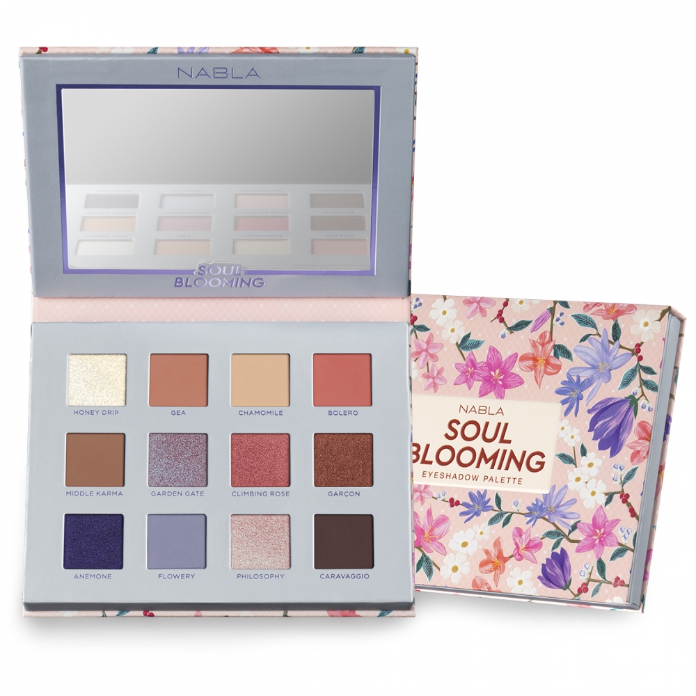 NABLA SOUL BLOOMING PALETA CIENI DO POWIEK