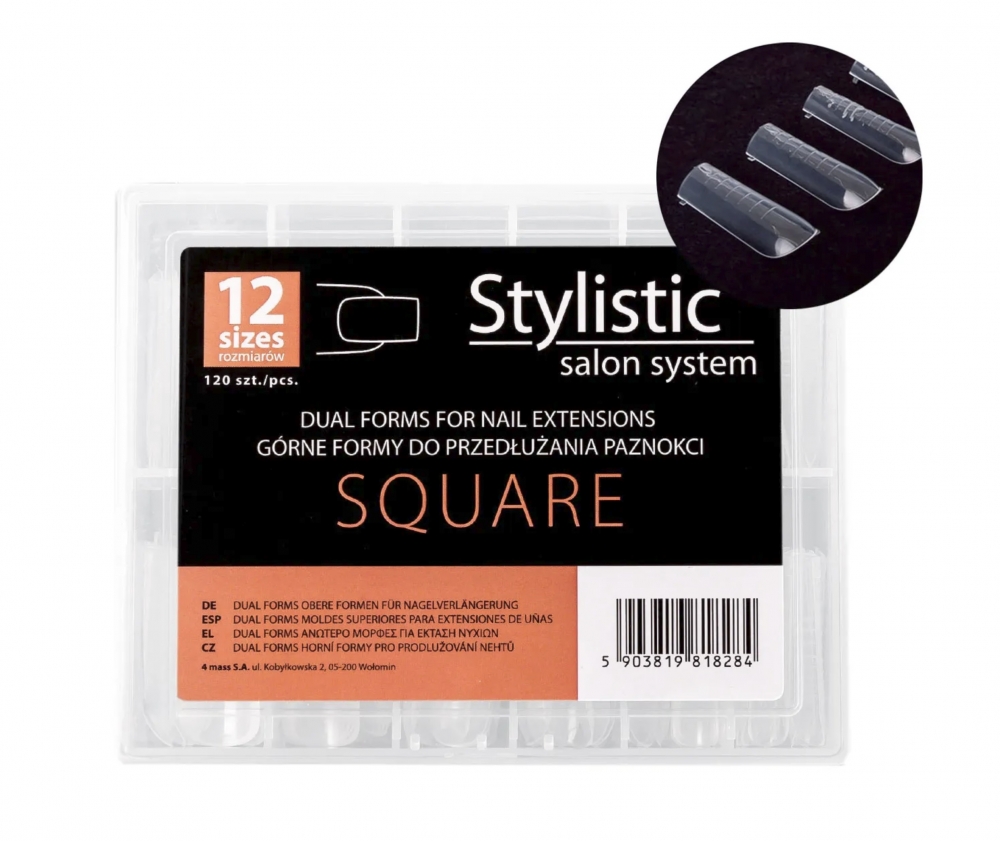 CLARESA STYLISTIC GÓRNE FORMY DUAL FORM SQUARE 120SZT
