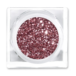 LIT COSMETICS COLOURS EYESHADOW GLITTER JAR STRAWBERRY ANGEL