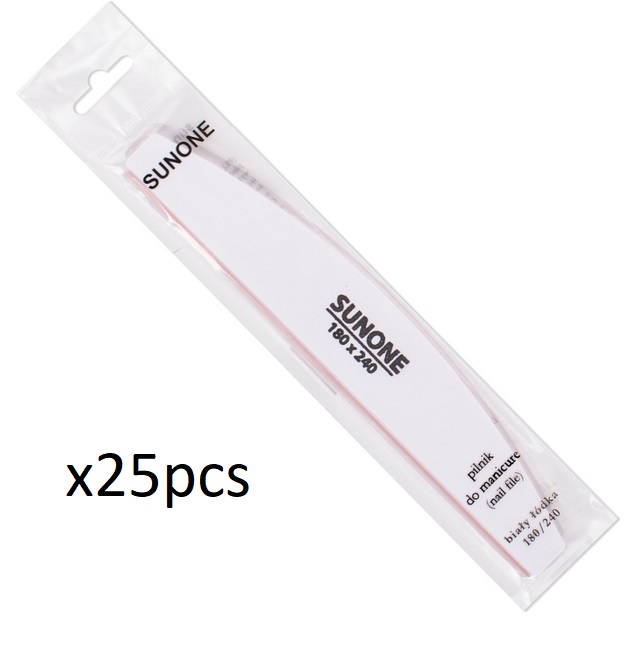 SUNONE PILNIK POLKSIEZYC HALF MOON BEZPIECZNIE PAKOWANY 180/240 ZESTAW 25szt