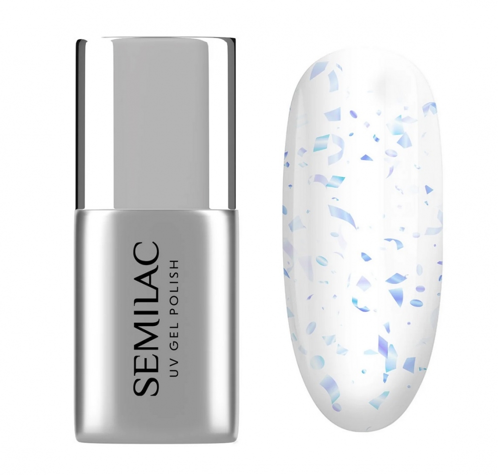 SEMILAC TOP COAT NO WIPE MATTE SNOW FLOE UV LED T29 - 7ml