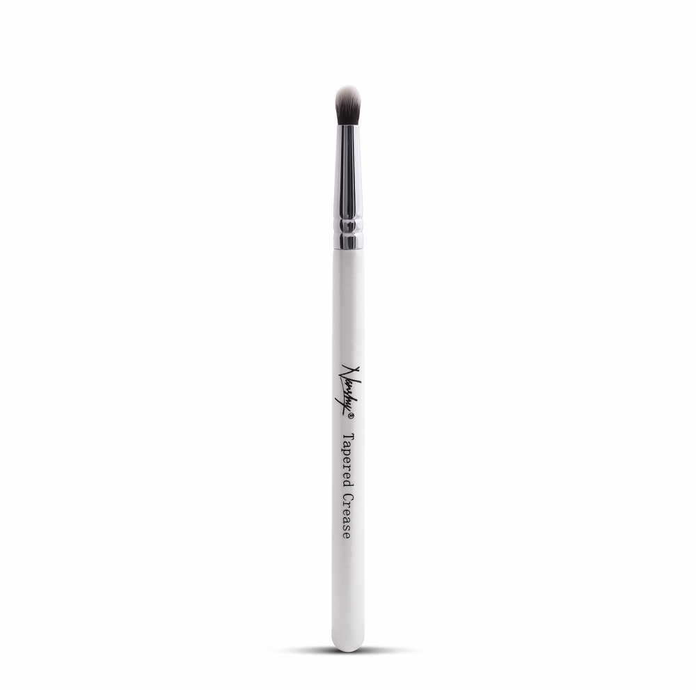 NANSHY EYE MAKEUP BRUSH PRECYZYJNY PĘDZEL DO ROZCIERANIA CIENI TAPERED CREASE BIAŁA PERŁA