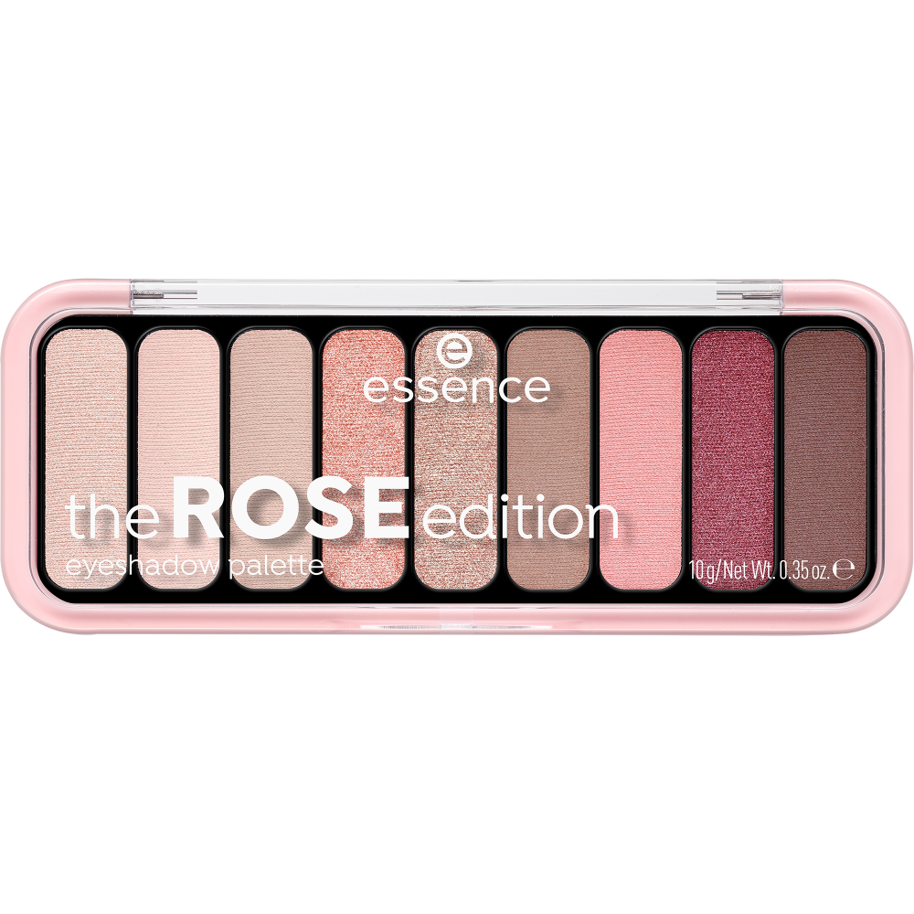 ESSENCE THE ROSE EDITION EYESHADOW PALETTE PALETA CIENI